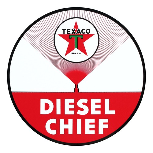 Texaco diesel chief - diesel, 12"
