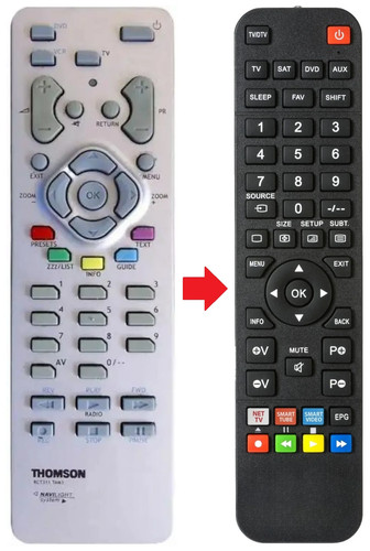 Telecomando adatto per thomson - per,